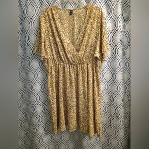 Floral Yellow Dress